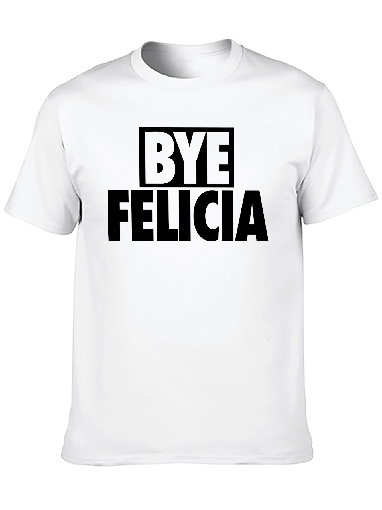 Bye Felicia Black Graphic Tee