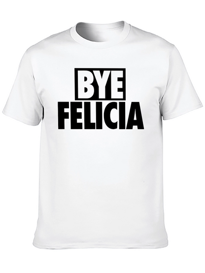 Bye Felicia Black Graphic Tee