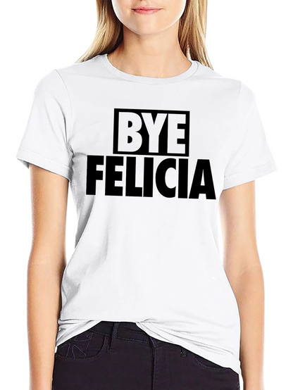 Bye Felicia Black Graphic Tee