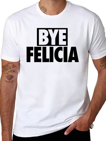Bye Felicia Black Graphic Tee