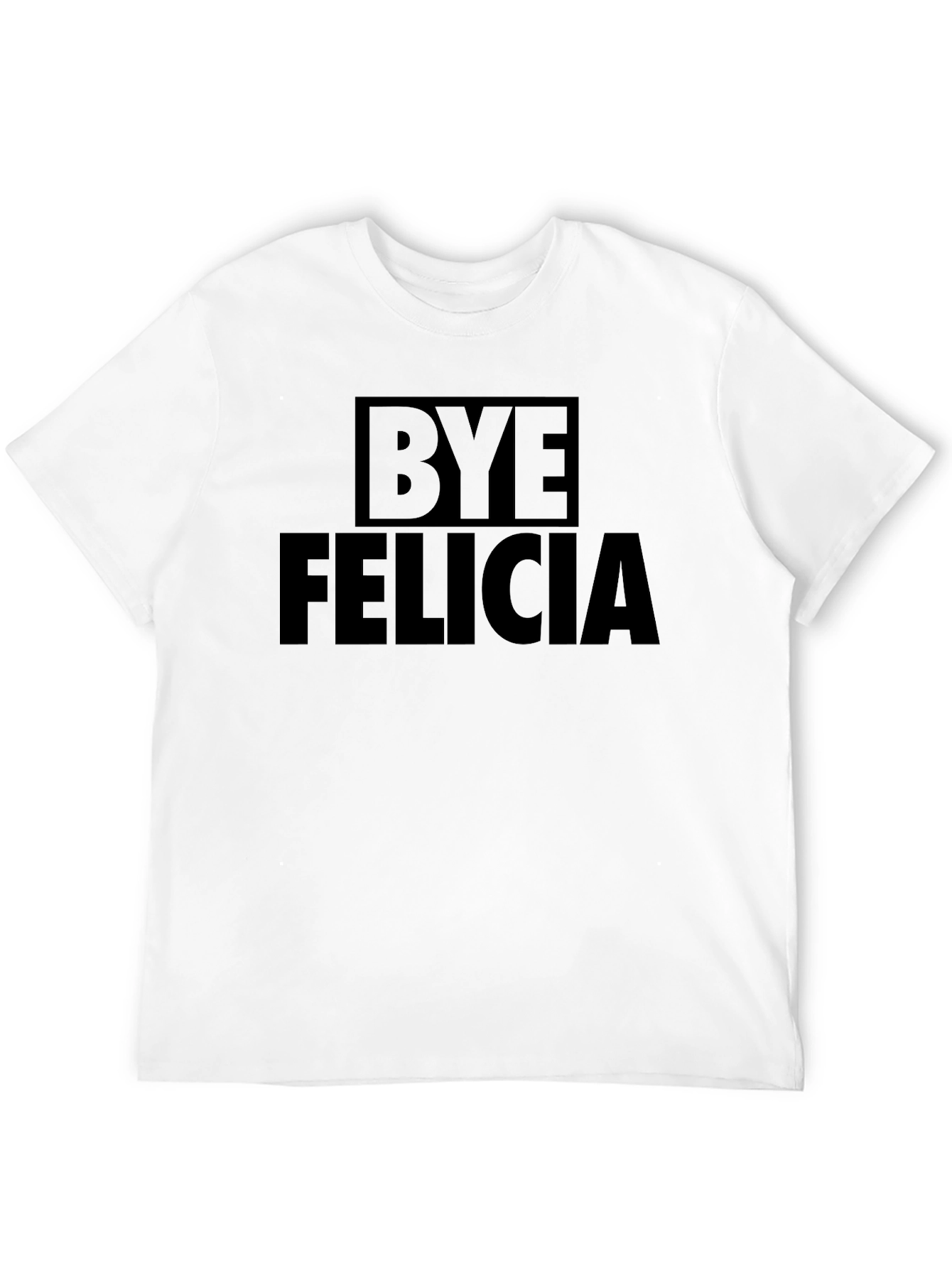 Bye Felicia Black Graphic Tee