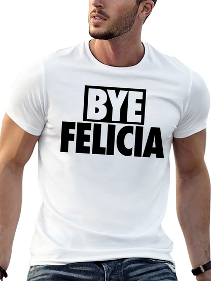 Bye Felicia Black Graphic Tee