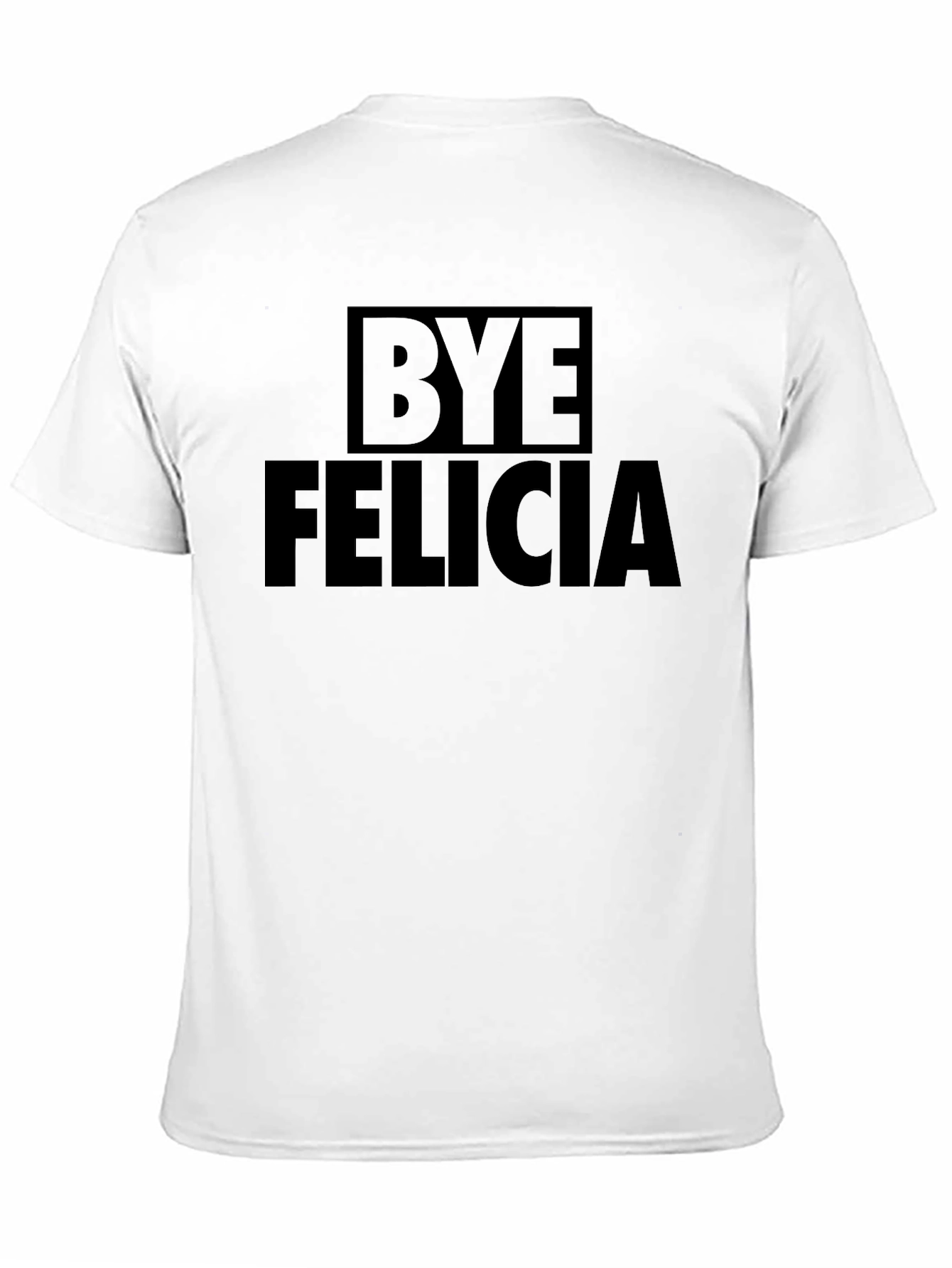 Bye Felicia Black Graphic Tee
