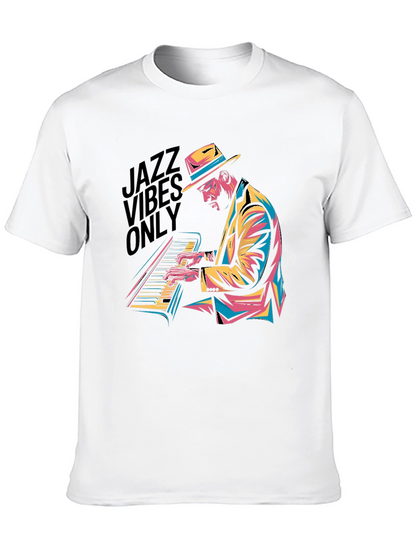 Jazz Vibes Only Black T-Shirt