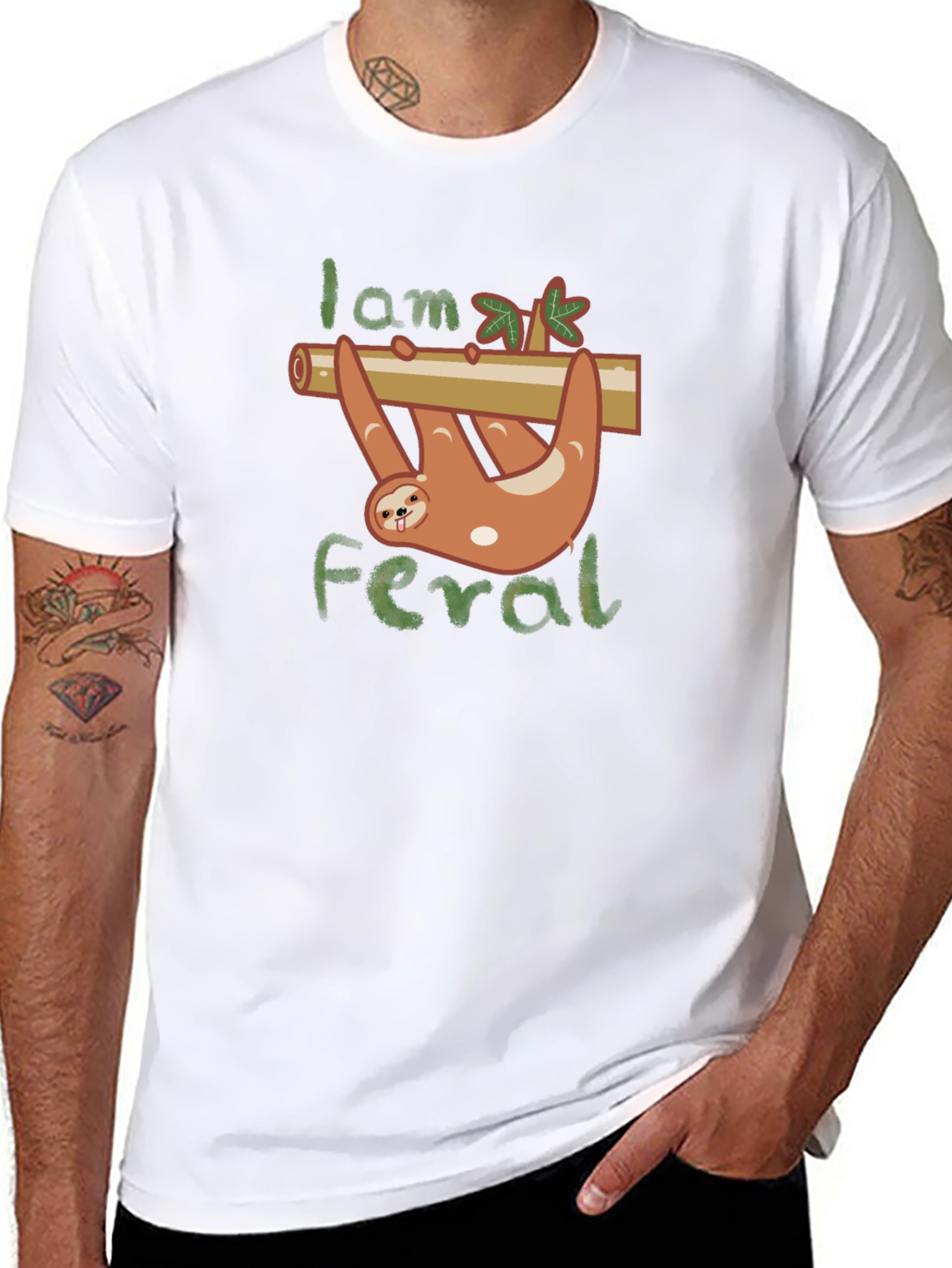 I am Feral Sloth T-Shirt