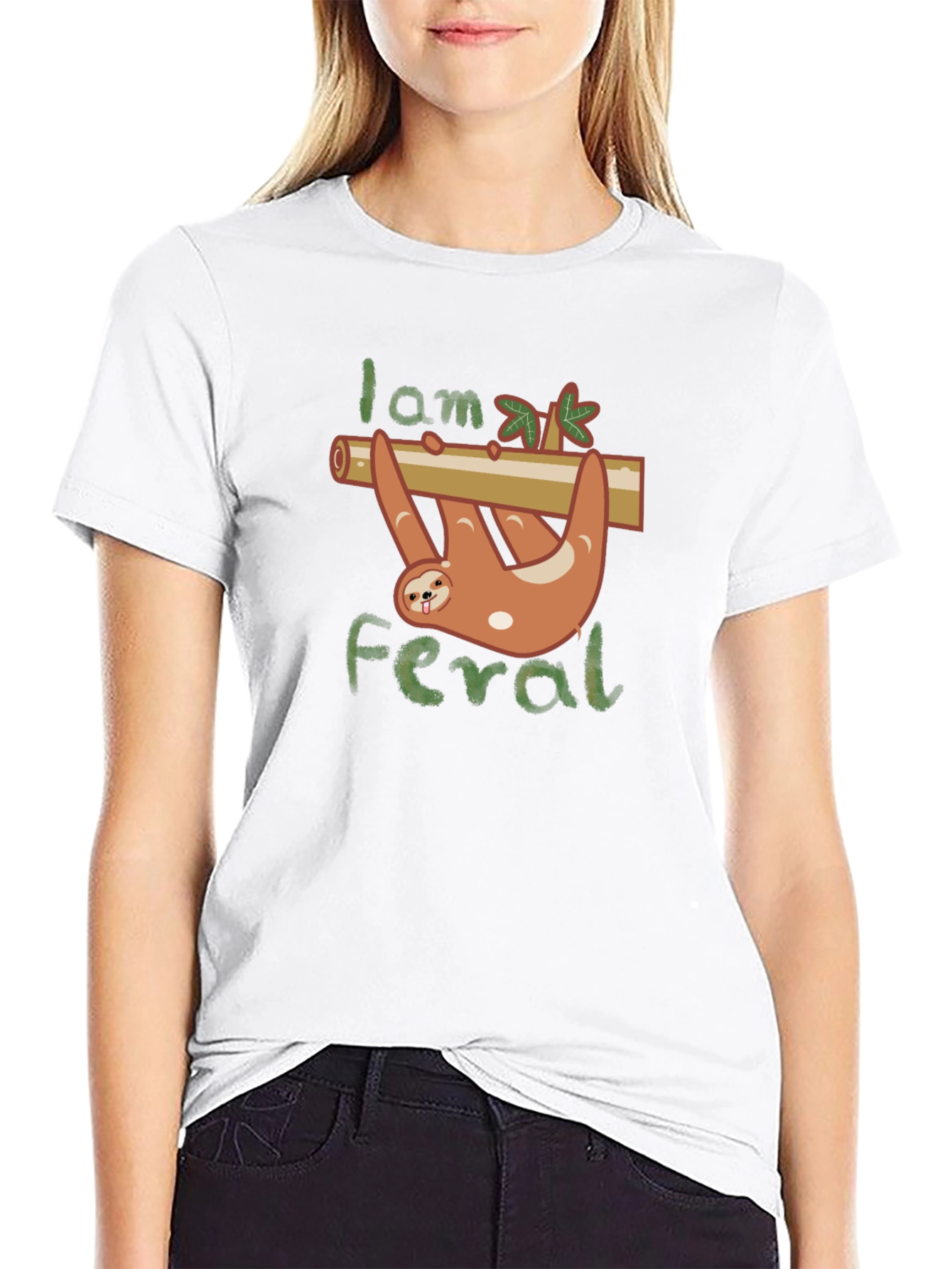 I am Feral Sloth T-Shirt