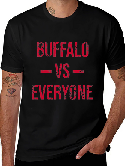 Buffalo VS Everyone Graphic T-Shirt