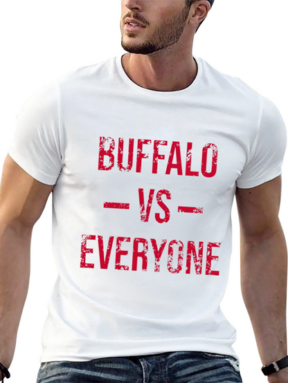 Buffalo VS Everyone Graphic T-Shirt