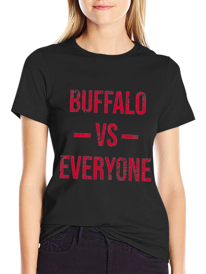 Buffalo VS Everyone Graphic T-Shirt