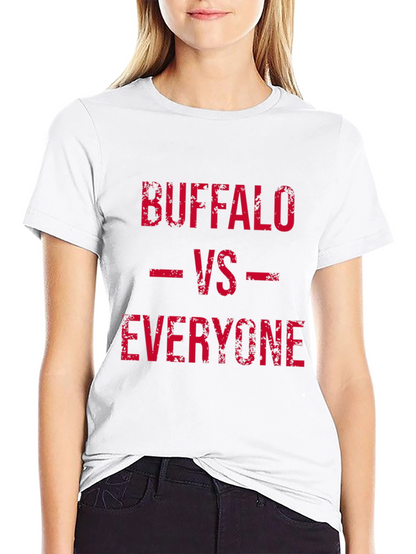 Buffalo VS Everyone Graphic T-Shirt