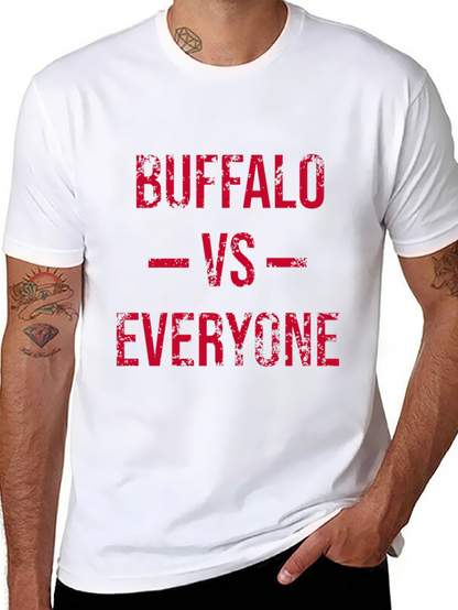 Buffalo VS Everyone Graphic T-Shirt