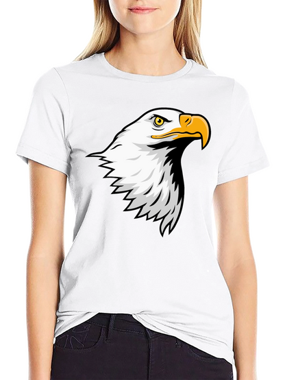 Eagle Graphic Tee - Mens Black Cotton T-Shirt