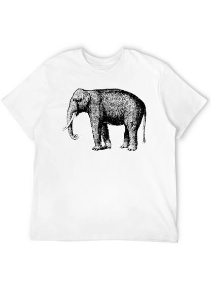 Elephant Graphic Tee - Classic Black