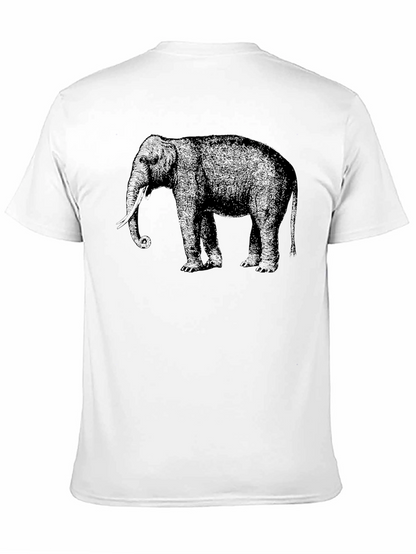 Elephant Graphic Tee - Classic Black