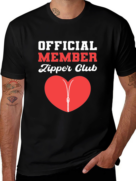 Official Member Zipper Club T-Shirt