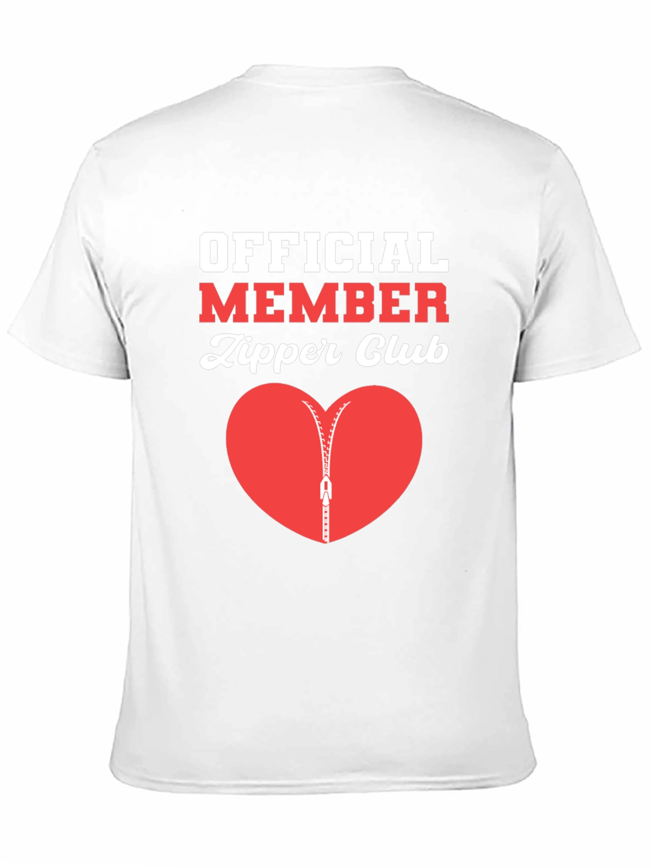 Official Member Zipper Club T-Shirt