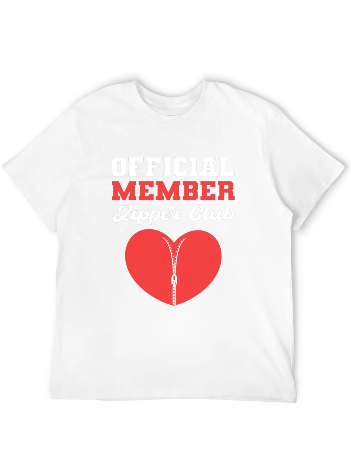 Official Member Zipper Club T-Shirt