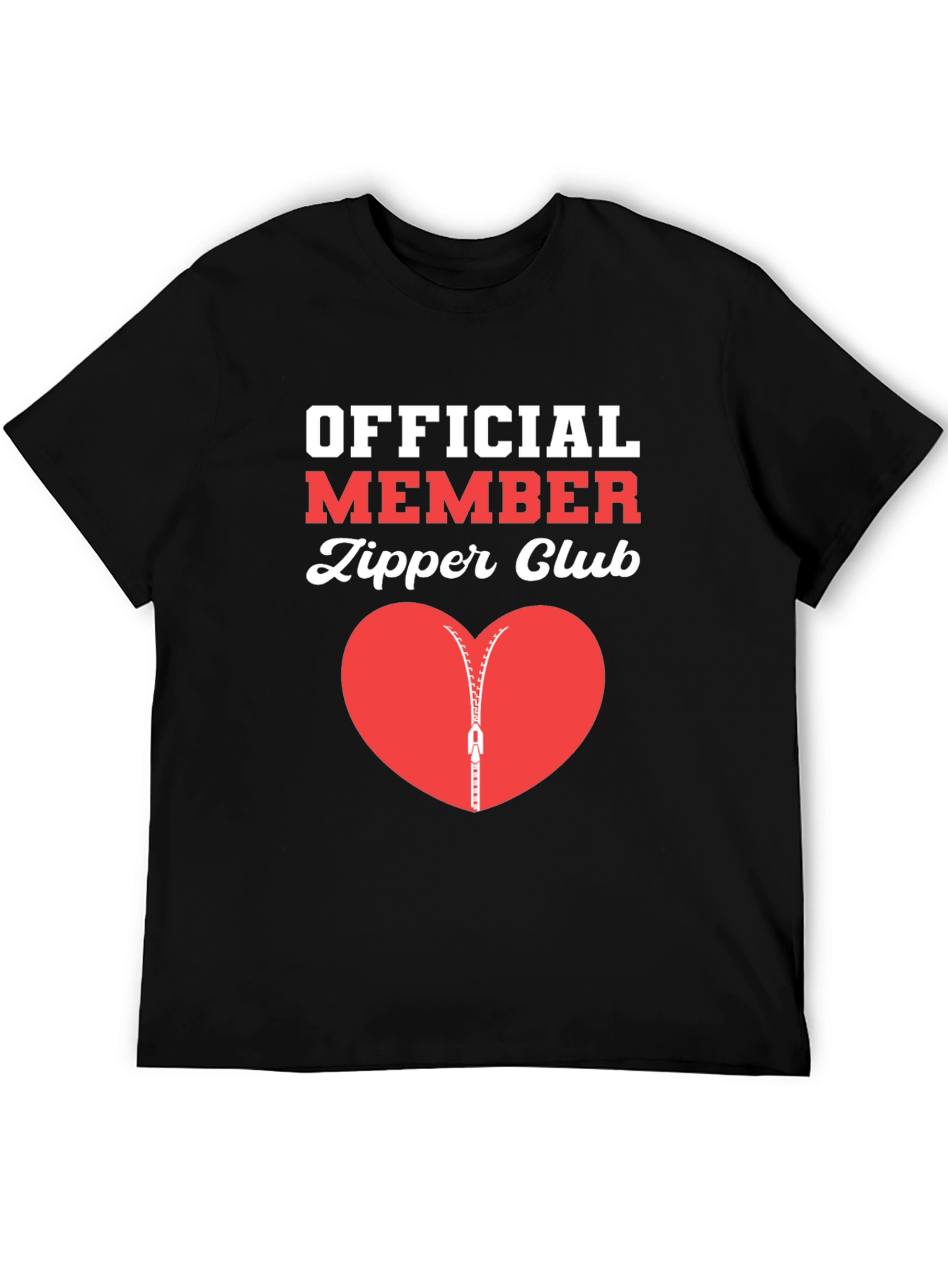 Official Member Zipper Club T-Shirt