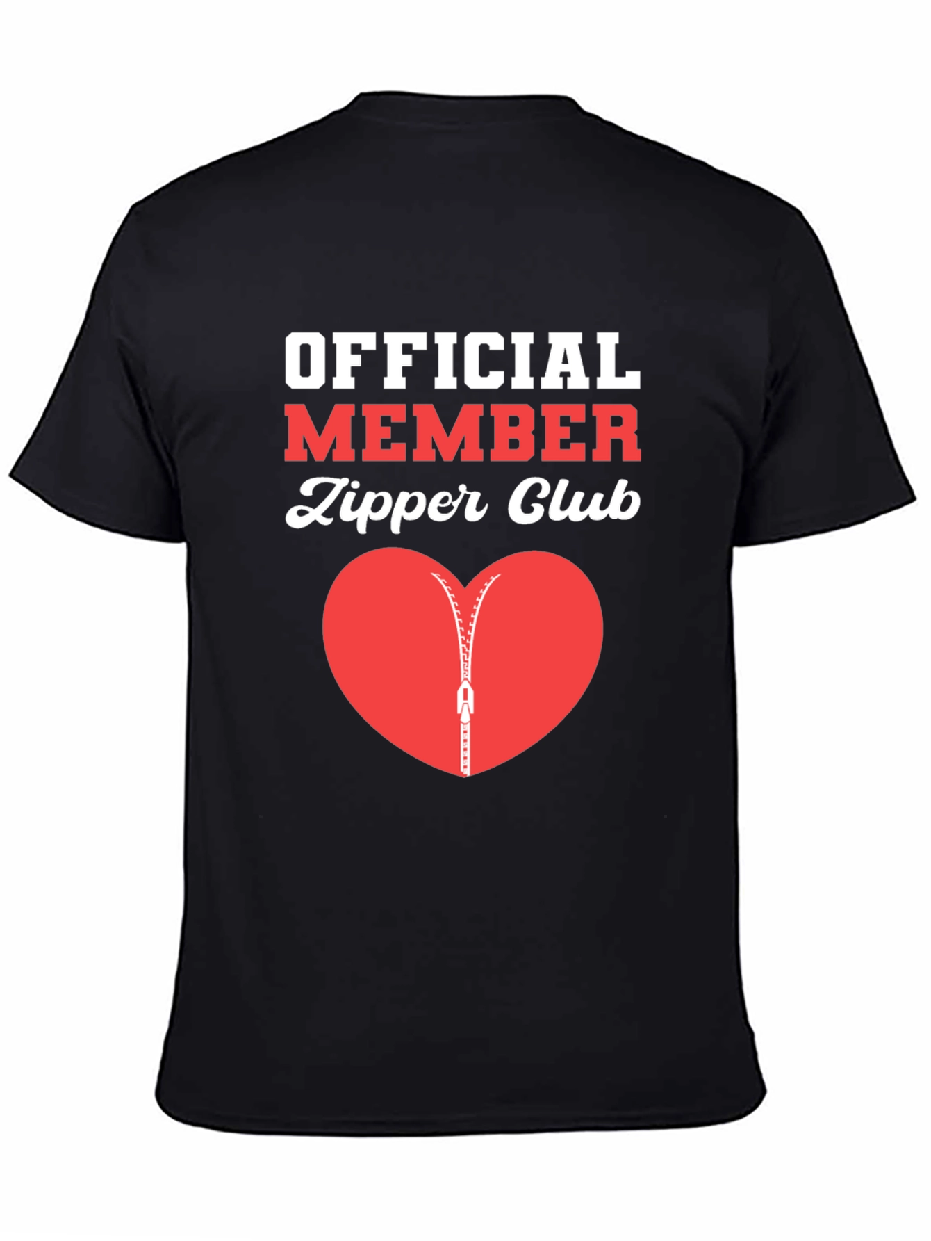 Official Member Zipper Club T-Shirt