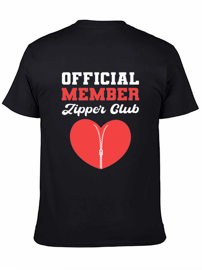 Official Member Zipper Club T-Shirt