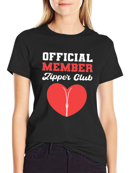 Official Member Zipper Club T-Shirt