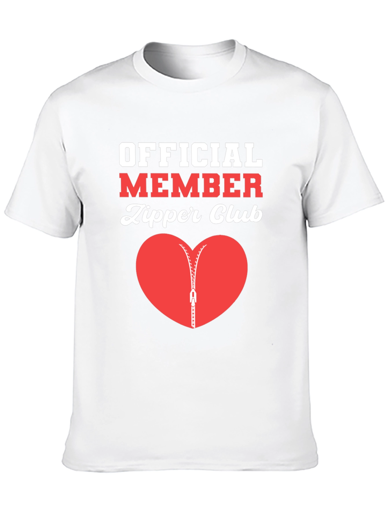 Official Member Zipper Club T-Shirt