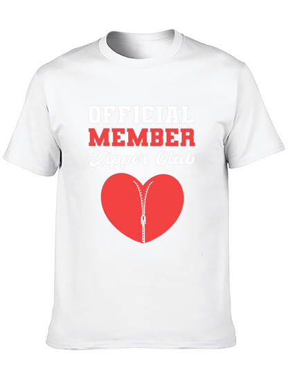 Official Member Zipper Club T-Shirt