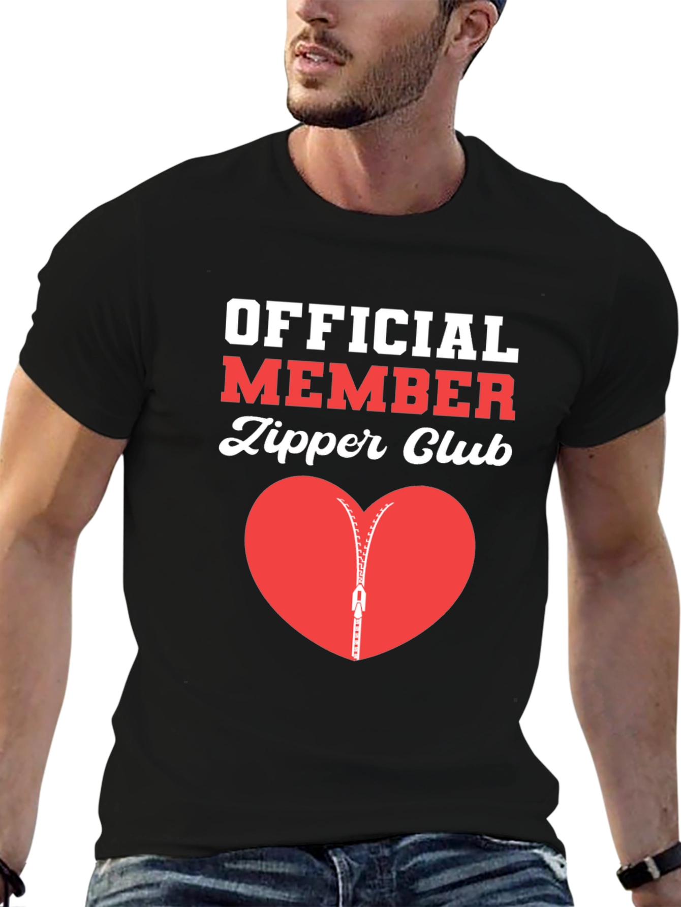Official Member Zipper Club T-Shirt