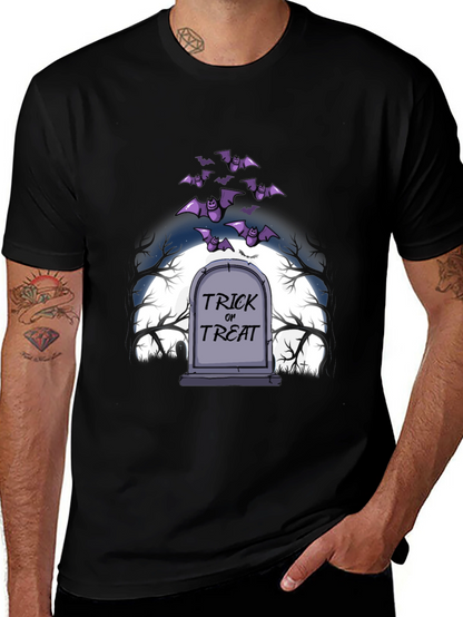 Halloween Trick or Treat Bat T-Shirt