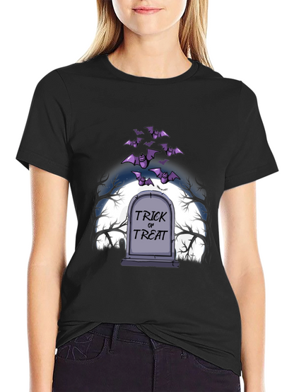 Halloween Trick or Treat Bat T-Shirt