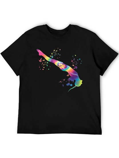 Tie-Dye Gymnast Graphic Tee
