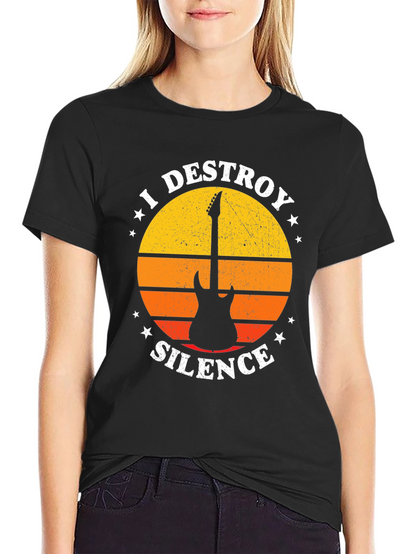 I Destroy Silence T-Shirt