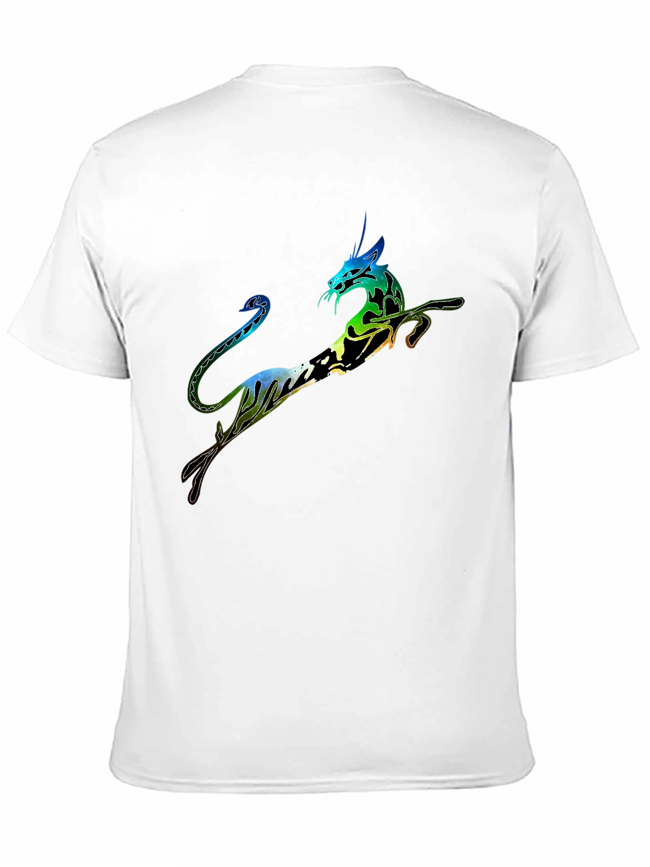 Unique Dragon Graphic Print Tee