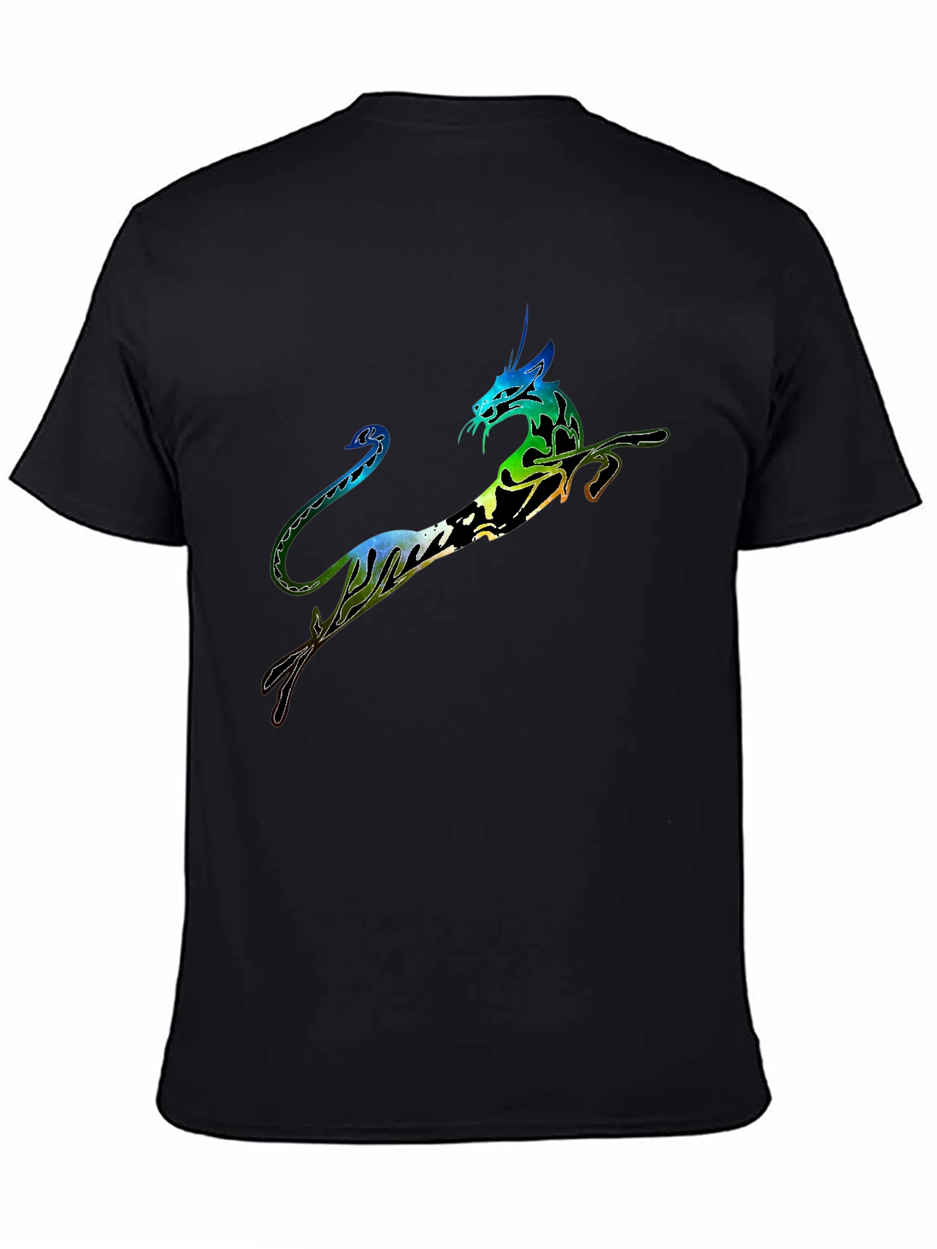Unique Dragon Graphic Print Tee
