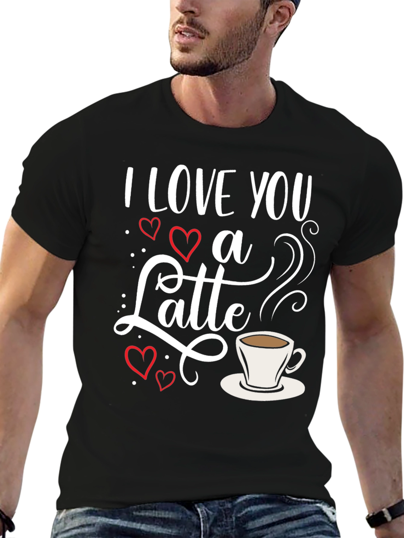 I Love You a Latte Graphic T-Shirt
