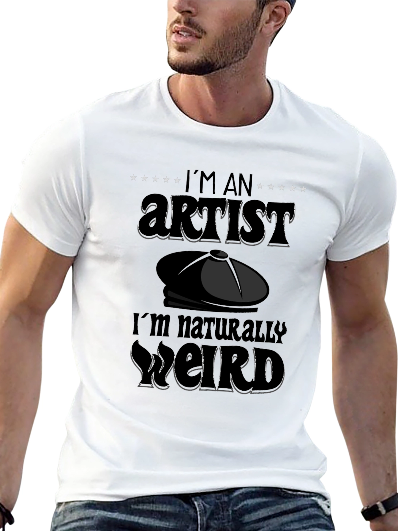 Im An Artist Im Naturally Weird T-Shirt