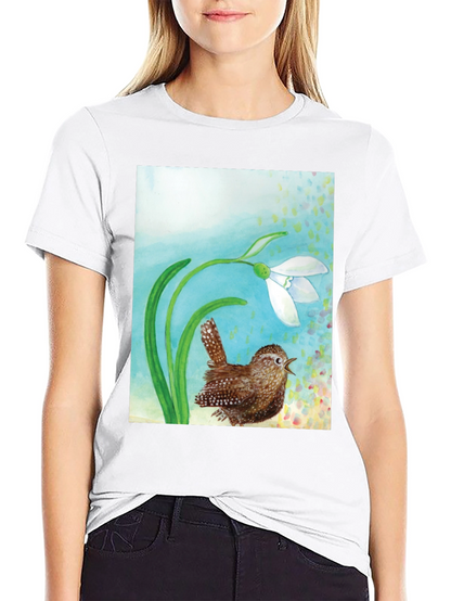 Snowdrop and Wren T-Shirt