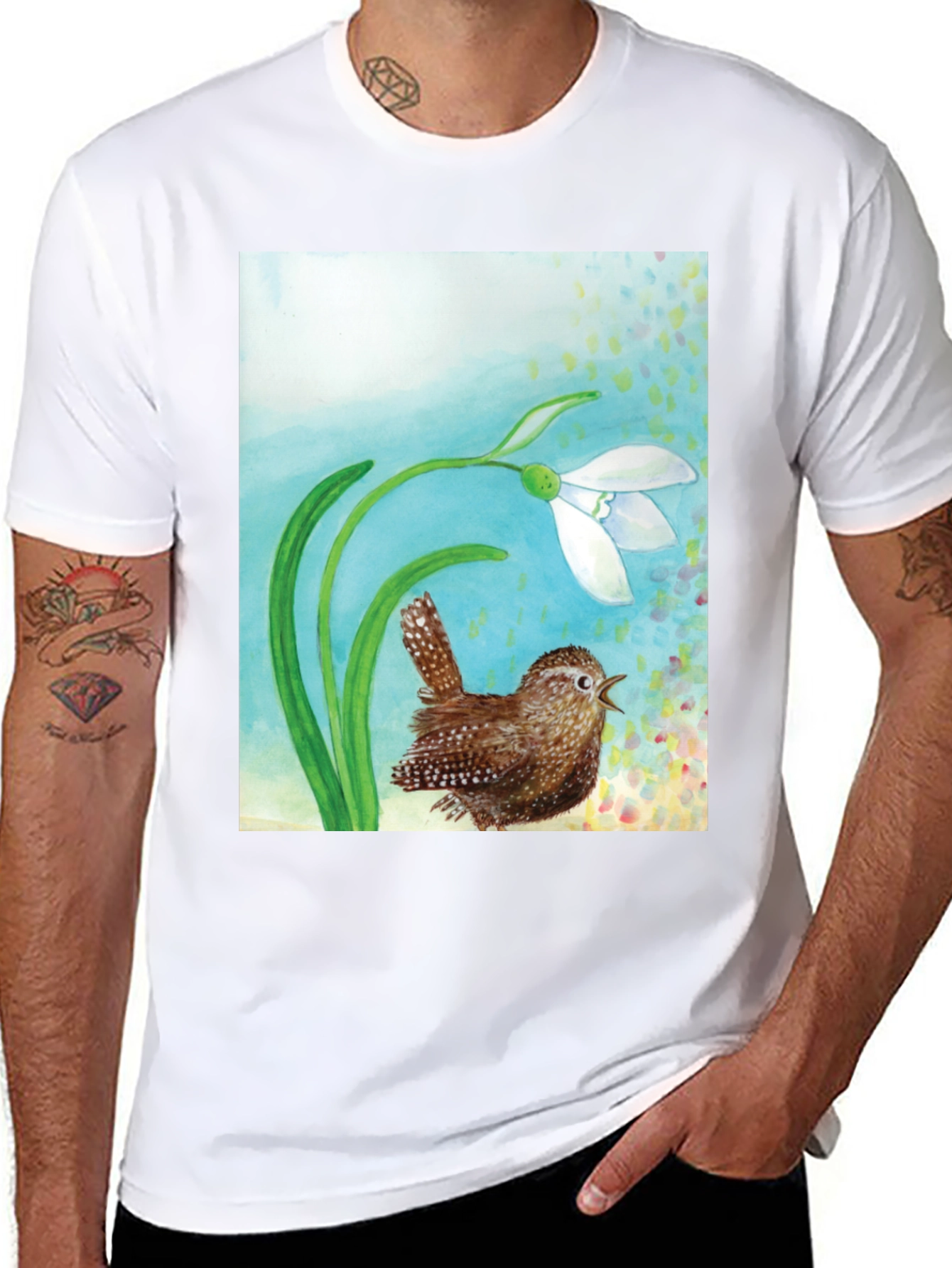 Snowdrop and Wren T-Shirt