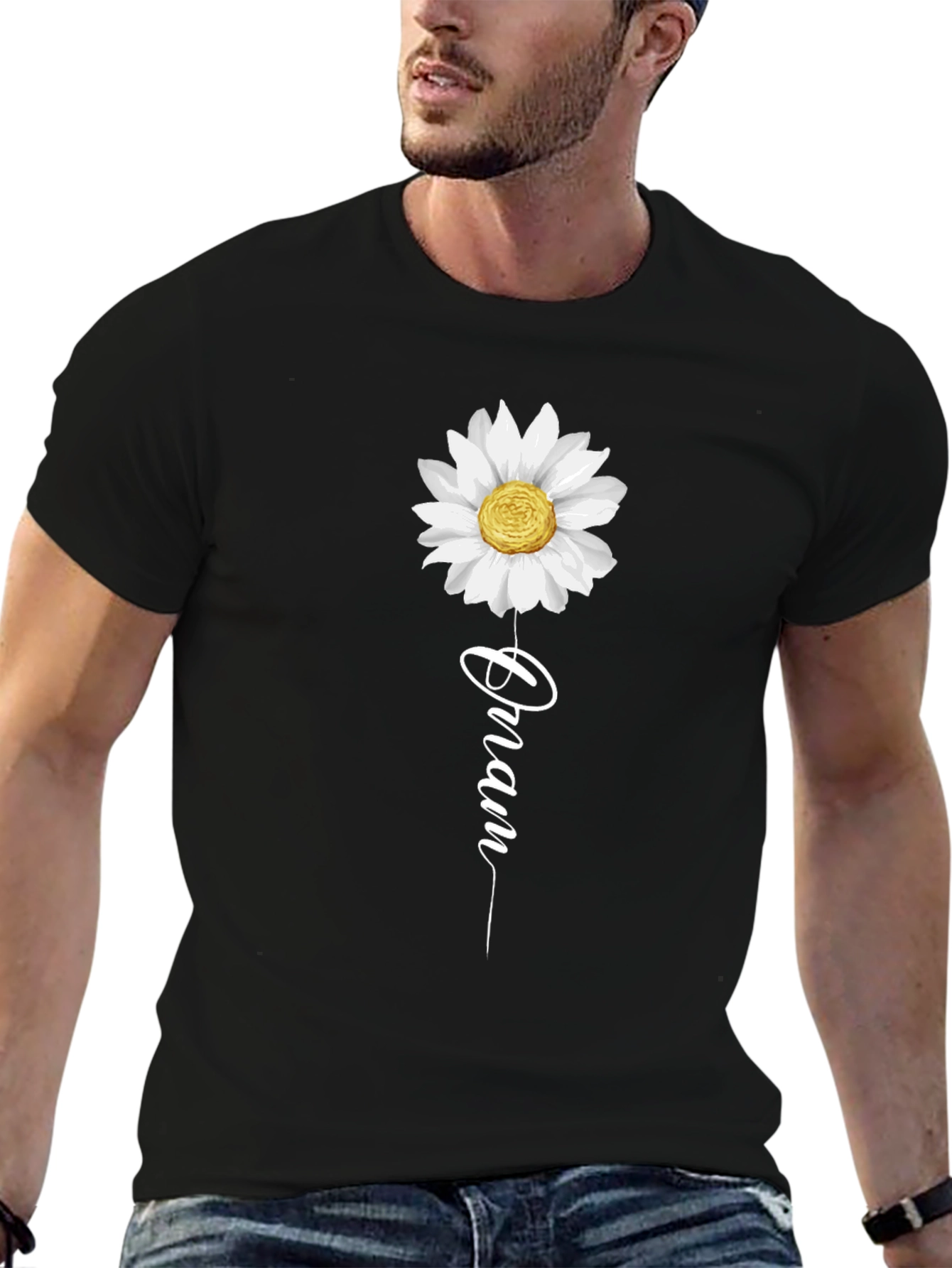 Daisy Oma T-Shirt - Floral Tee