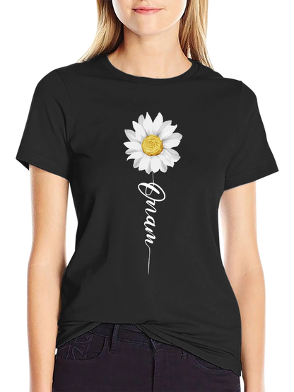 Daisy Oma T-Shirt - Floral Tee