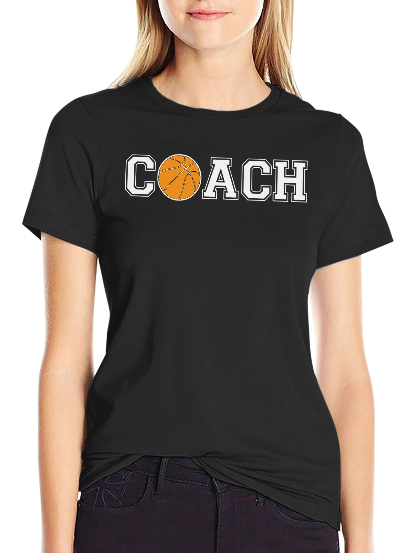 Basketball Coach Graphic Tee - Sporty Style