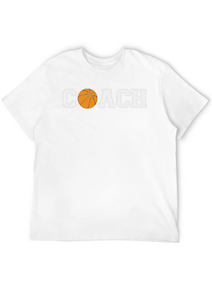 Basketball Coach Graphic Tee - Sporty Style