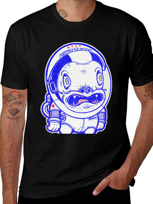 Astro Chimp Graphic Tee - Space Monkey Design
