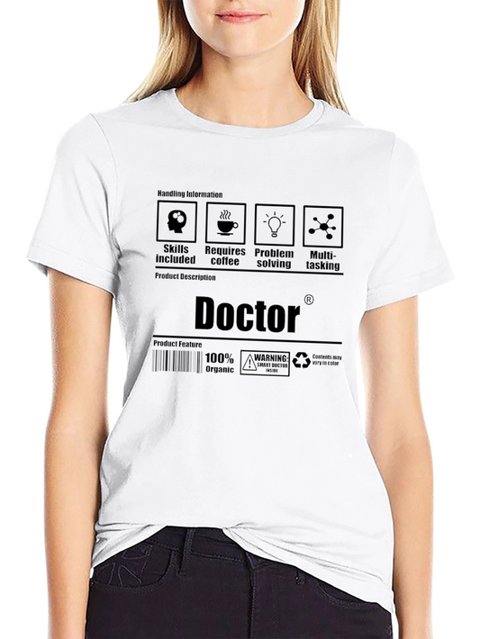 Doctor Skills T-Shirt: Coffee Problem Solving Multi-Tasking