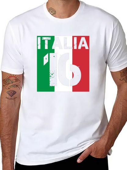 Italia T-Shirt - Italian Flag Design