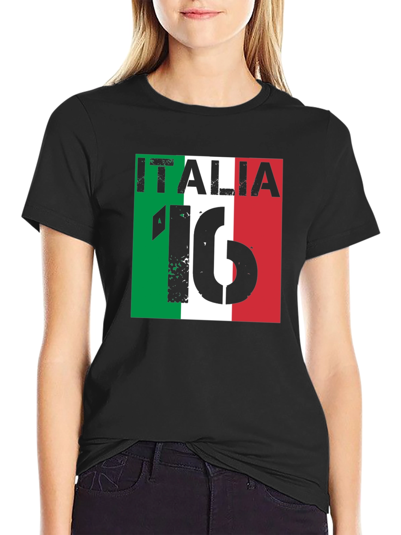 Italia T-Shirt - Italian Flag Design