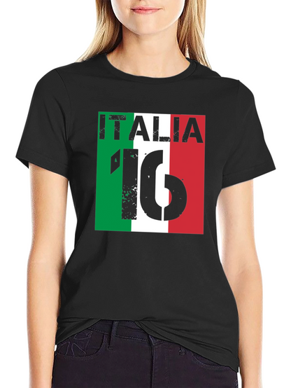 Italia T-Shirt - Italian Flag Design