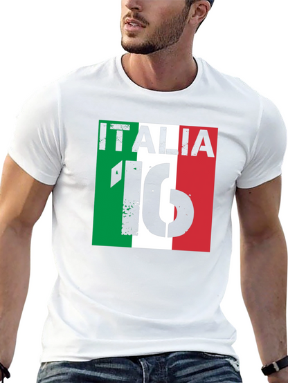 Italia T-Shirt - Italian Flag Design