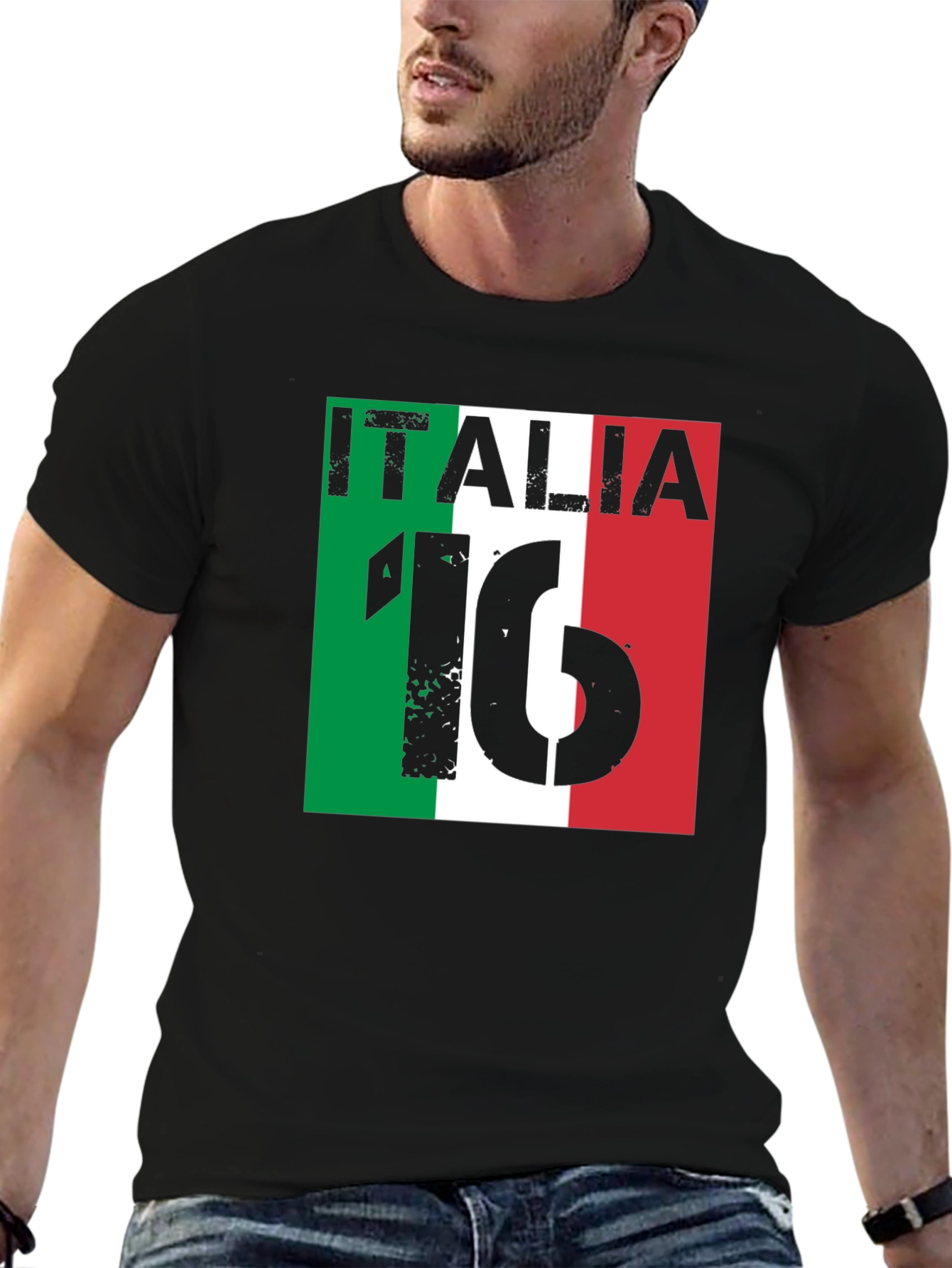 Italia T-Shirt - Italian Flag Design