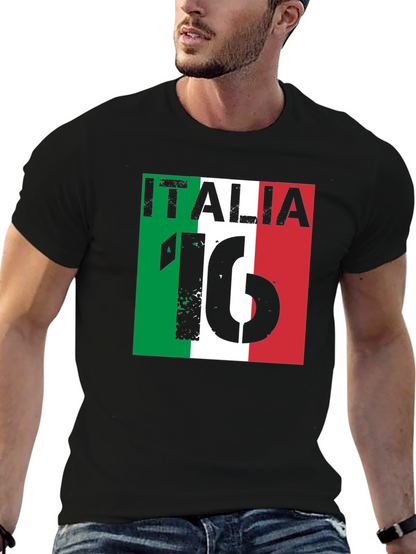 Italia T-Shirt - Italian Flag Design